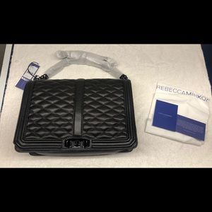 NWT Rebecca Minkoff Quilted Jumbo Love Crossbody